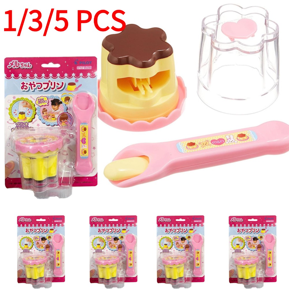 Japanese For Lifestyle - 1/3/5PCS Pudding Set Lebensmittel Fütterung Spielzeug