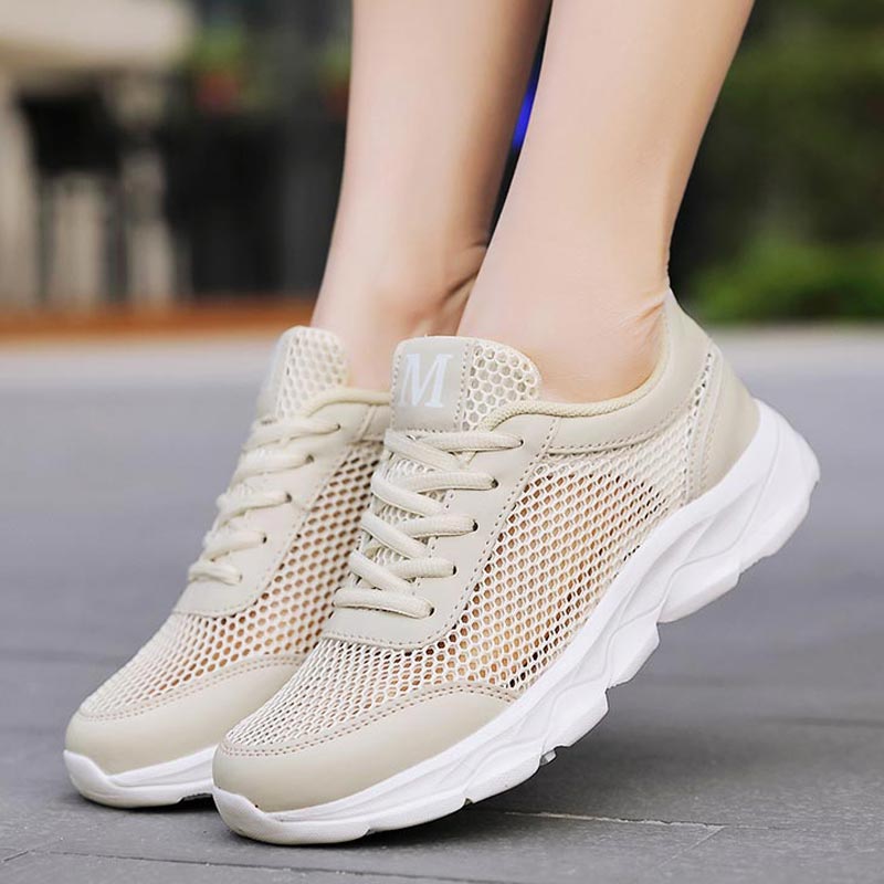Japanese Lifestyle Store - Sommer Atmungsaktive Turnschuhe Frauen Mesh frauen