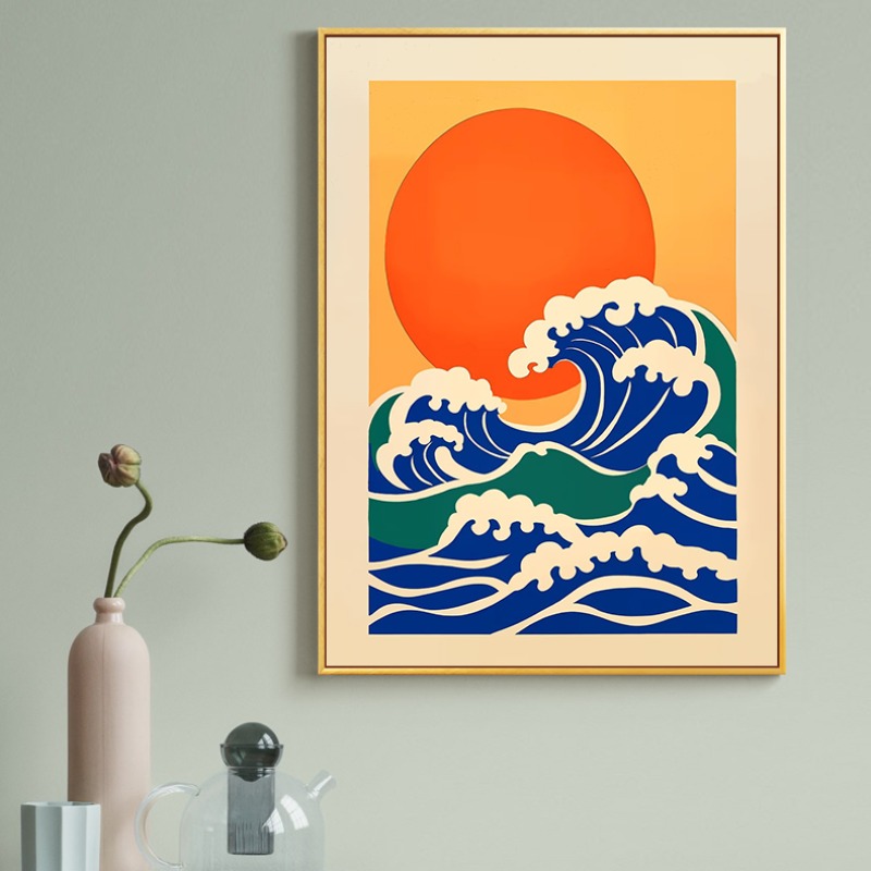 Retro japanische Illustratione – Japanese Minimalist Lifestyle Bewertung und Preis