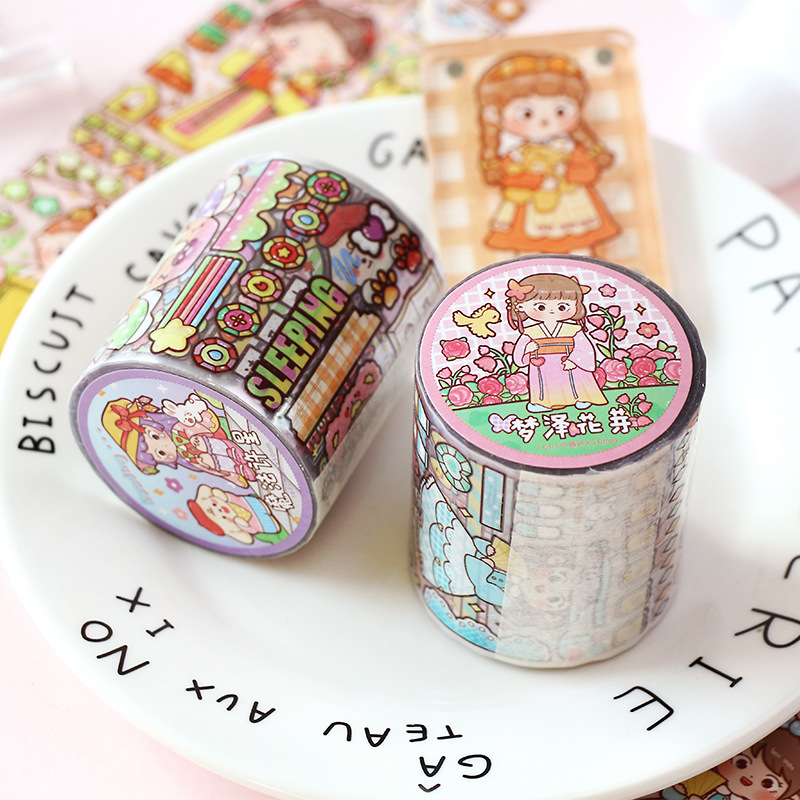 TIANZI 50 mm x 5 m Scrapbookin – Japanese Girl Lifestyle Bewertung und Preis