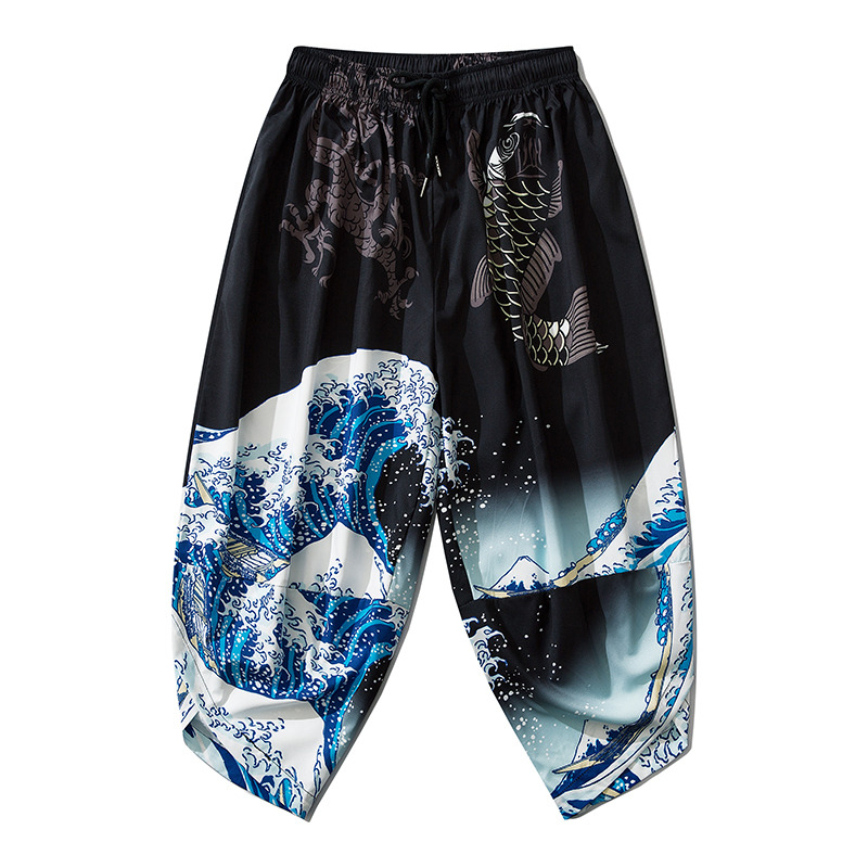 Die große Welle von Kanagawa K – Kimono Yukata Cotton Bewertung und Preis