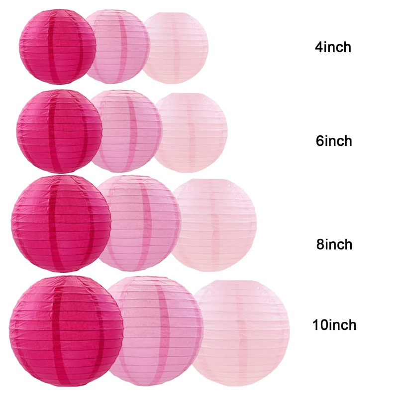 12 Stück Papierlaternen, Party – Japanese Lantern Paper Bewertung und Preis