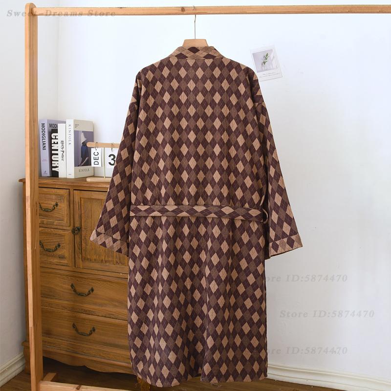 Baumwoll-Coupe-Bademantel für  – Kimono Yukata Cotton Bewertung und Preis