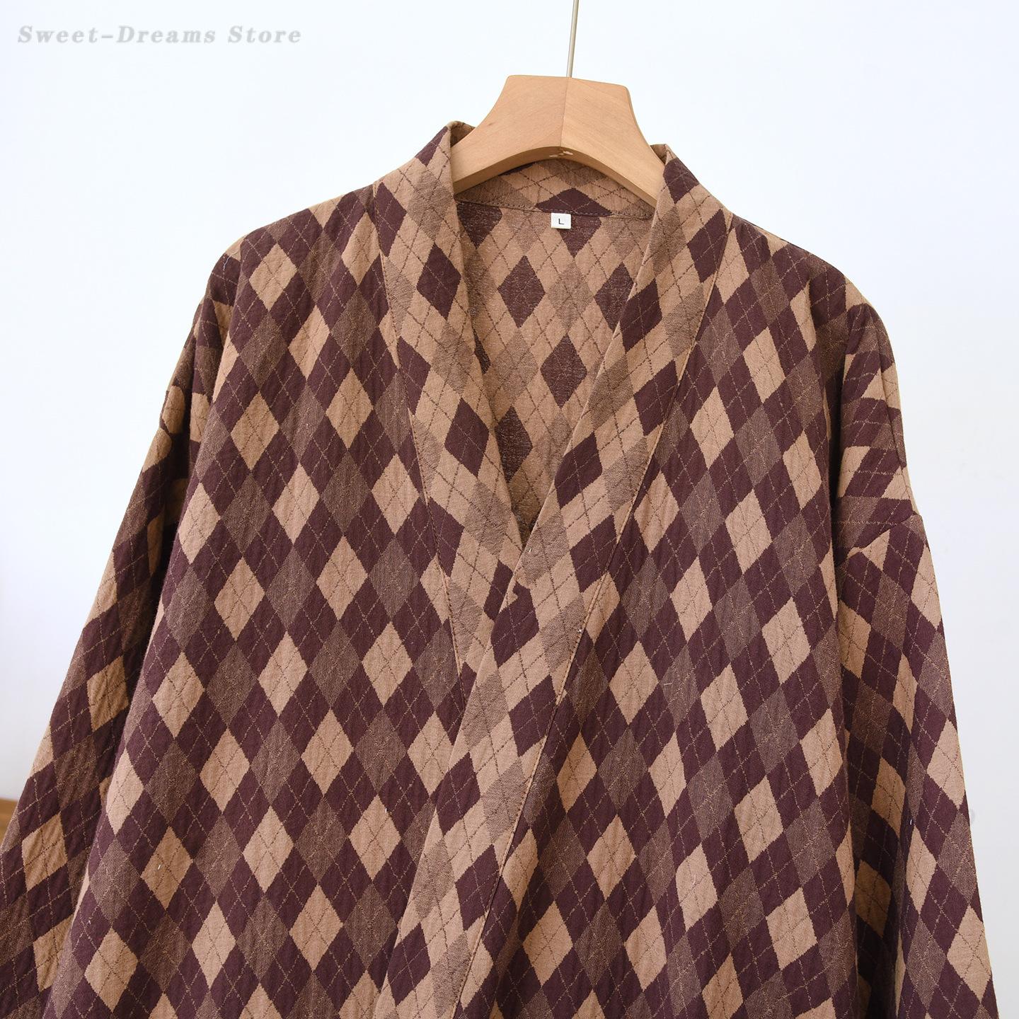 Baumwoll-Coupe-Bademantel für  – Kimono Yukata Cotton Bewertung und Preis