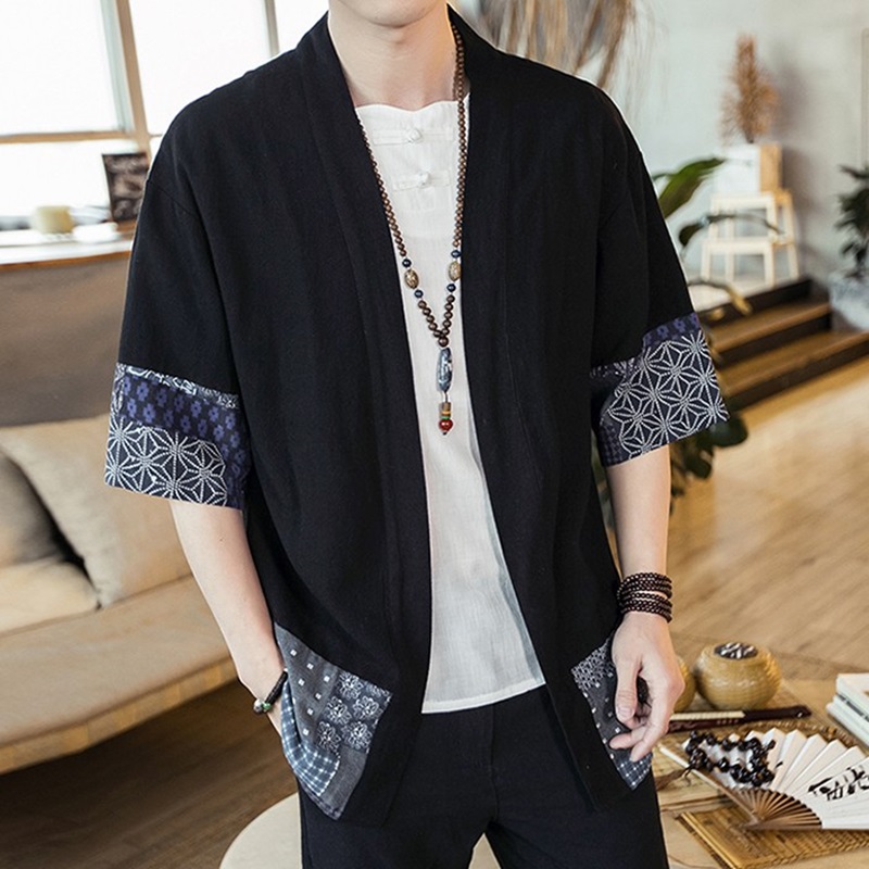 Japanische Kimono Männer Stric – Kimono Yukata Cotton Bewertung und Preis