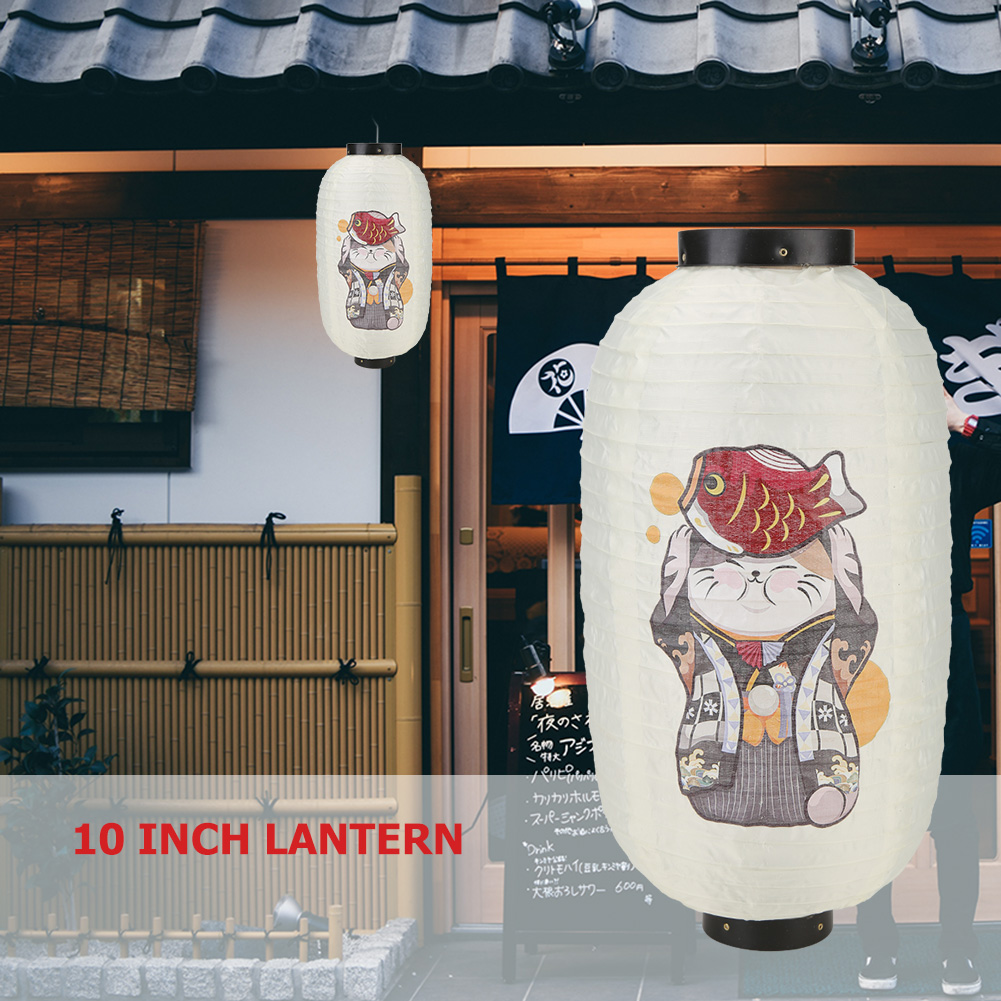 Glückliche Katze japanische Ar – Japanese Lantern Paper Bewertung und Preis