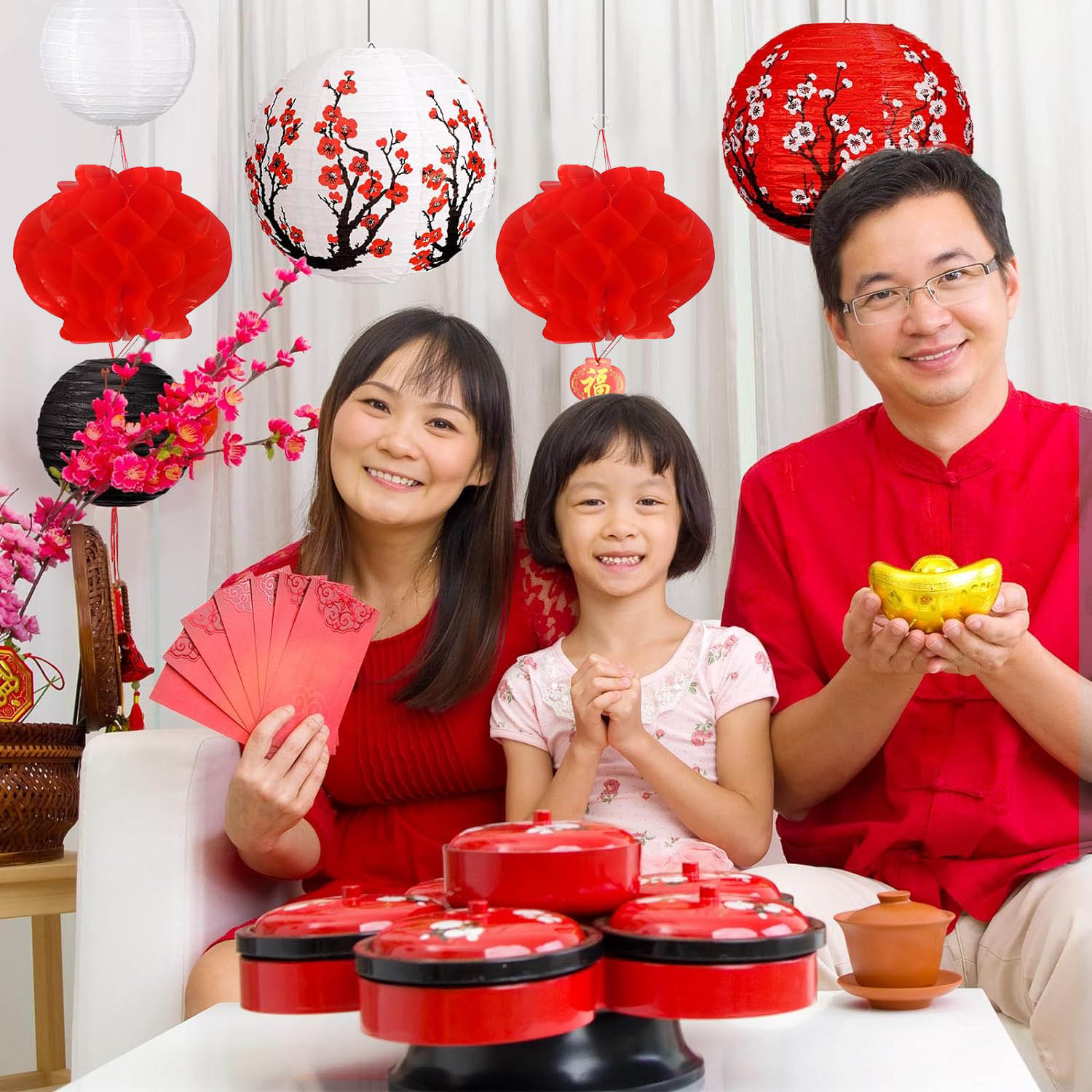 Chinesische japanische hängend – Japanese Lantern Paper Bewertung und Preis